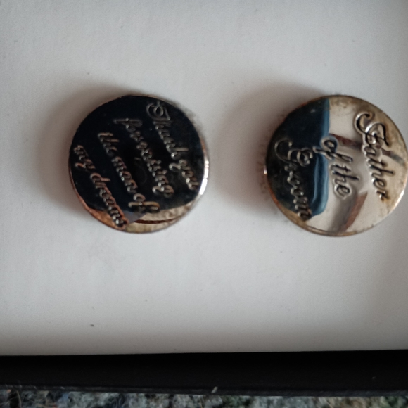 Father of the groom cufflinks nwt - Picture 7 of 7